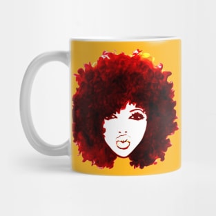 Autumn Afro Natural Hair Curly Hair Tshirt/Tees Mug